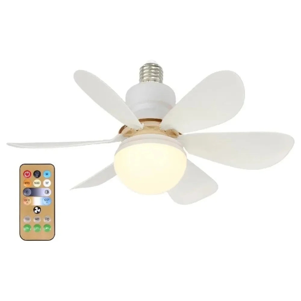 Ceiling Fan Light Dimming Function with Remote LED 30W