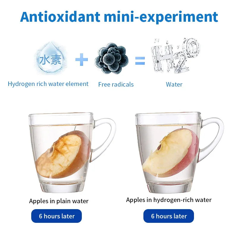 Hydrogen Rich Water Cup Portable Electric USB