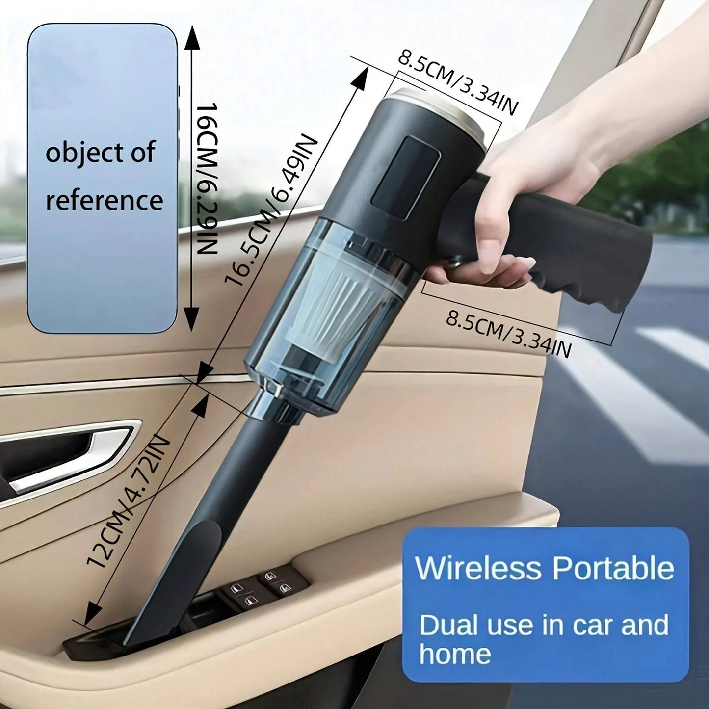 3 In 1 Suction And Blowing Vacuum Cleaner USB
