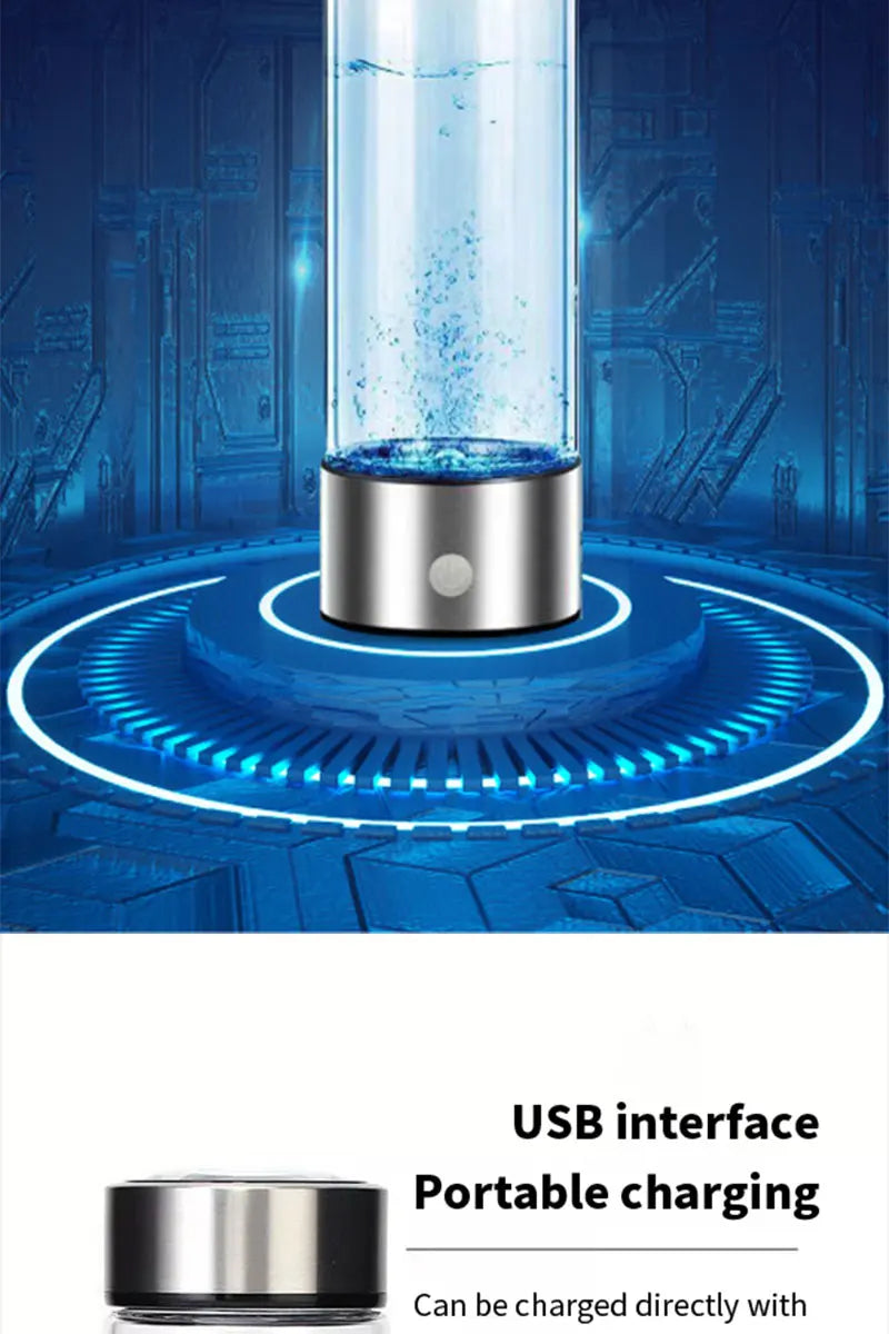 Hydrogen Rich Water Cup Portable Electric USB