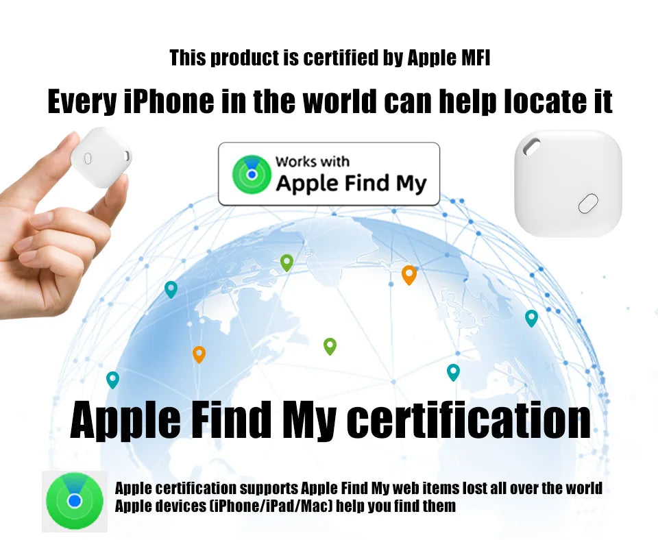 Mini Tracking Device For Apple Find My