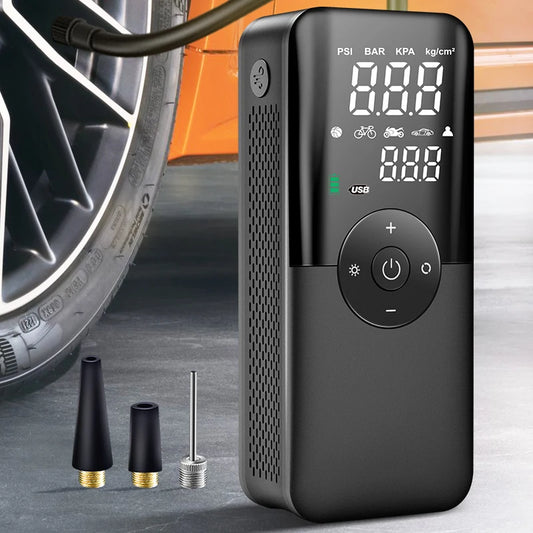 Rechargeable Air Pump Portable Compressor Digital