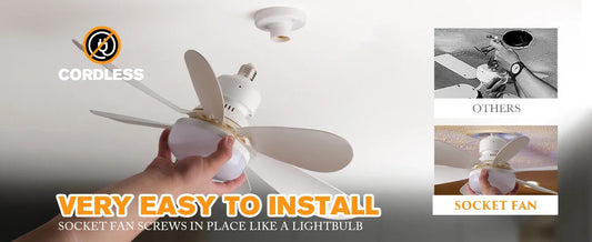 Ceiling Fan Light Dimming Function with Remote LED 30W