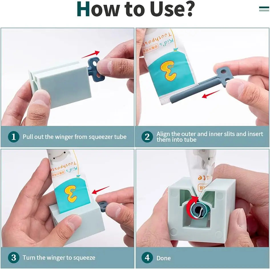 Toothpaste squeezer