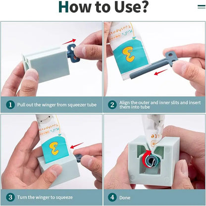 Toothpaste squeezer