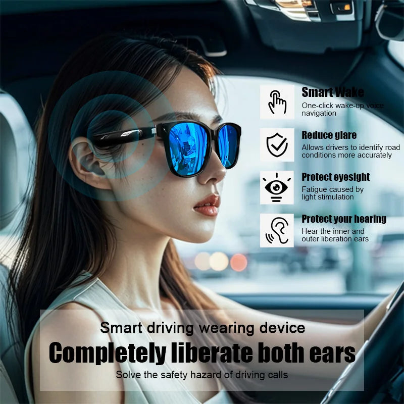 Smart Glasses Unisex AI